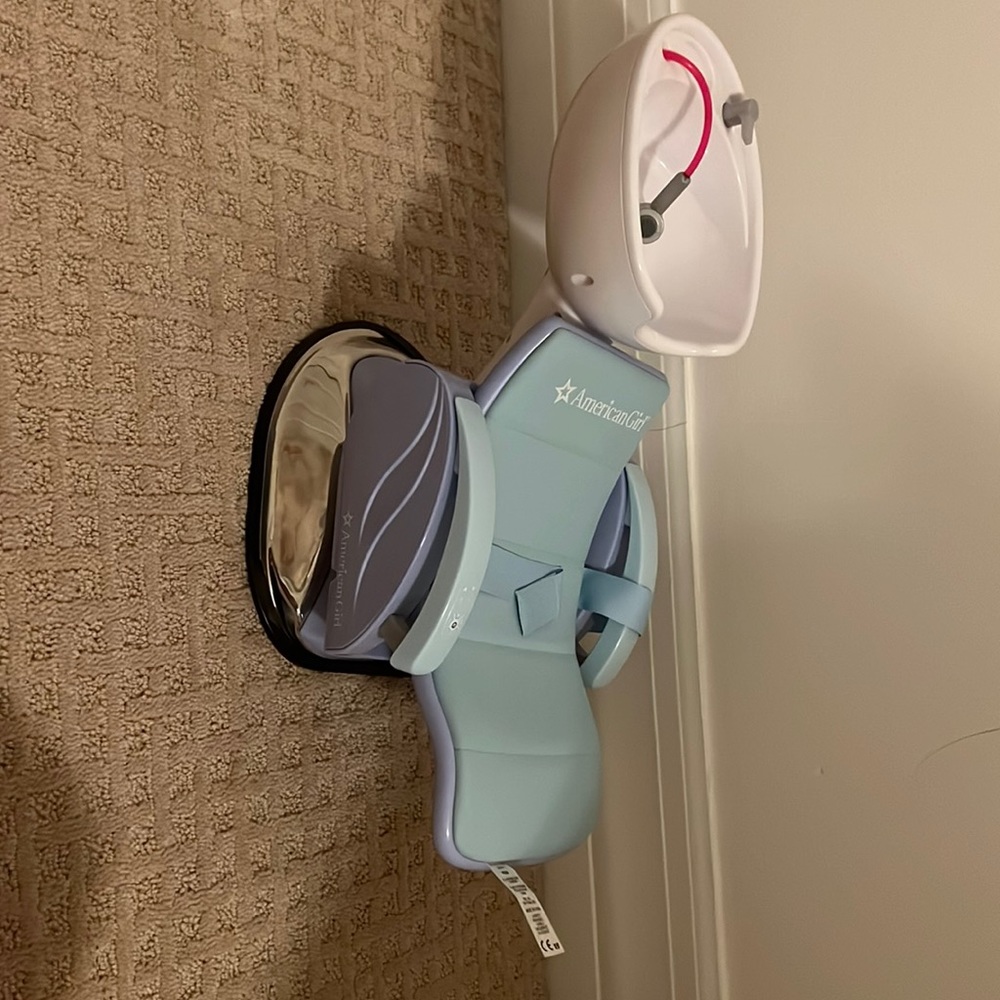 American girl doll spa chair